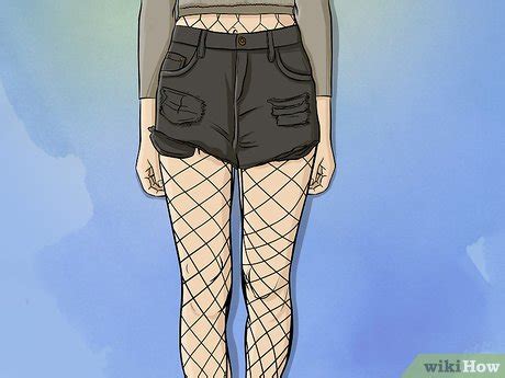 How to Wear Fishnet Stockings: 12 Steps (with Pictures)